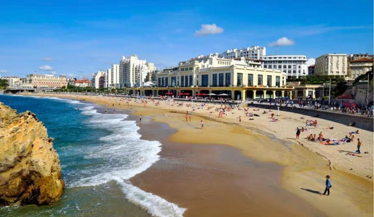 Biarritz Centre Pres Avenue De Verdun 10 Mn A Pied De La Grande Plage 4 Personnes Zewnętrze zdjęcie